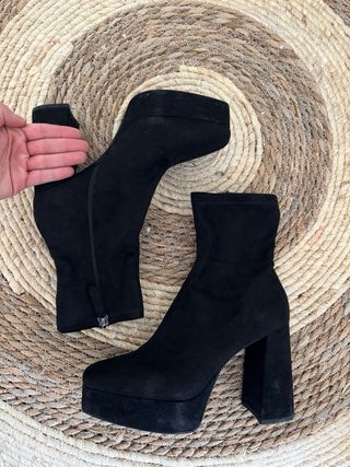 Botines tacón Zara