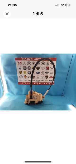 SERRATURA ELETTRICA ANTERIORE SINISTRO FIAT PANDA