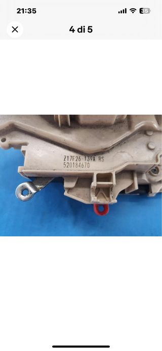 SERRATURA ELETTRICA ANTERIORE SINISTRO FIAT PANDA