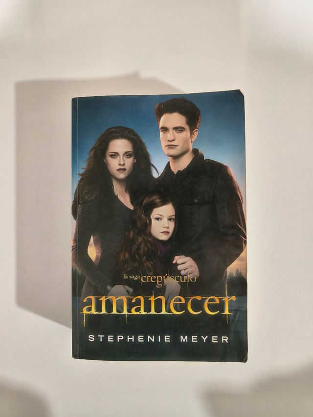 Libro Amanecer, Stephenie Meyer