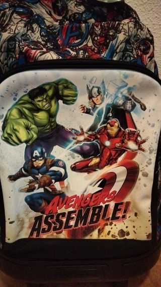 Mochila escolar AVENGERS Safta 45 cm