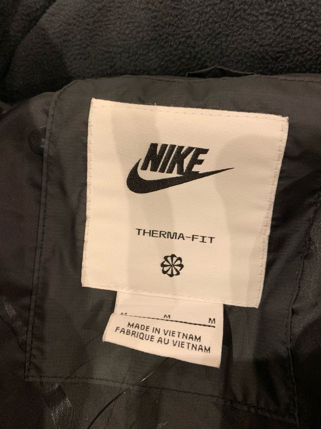 Abrigo nike negro largo mujer prima loft