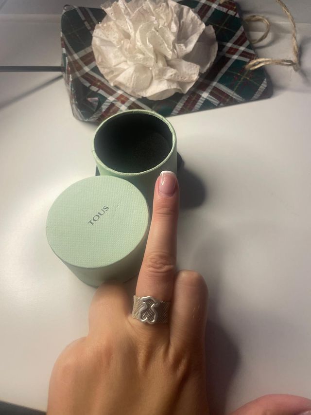 Anillo tous 100% original