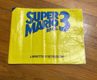 Libretto istruzioni Super Mario 3