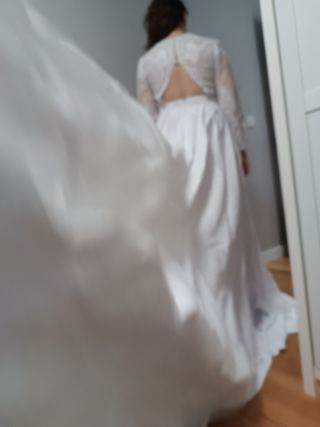 Vestido de Novia blanco 42