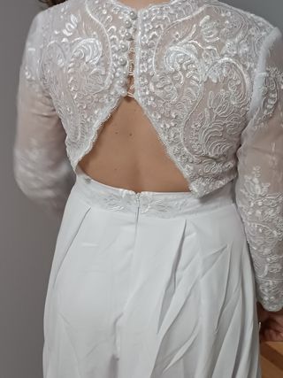 Vestido de Novia blanco 42