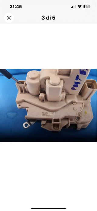 SERRATURA POSTERIORE SINISTRO FIAT PANDA 2015