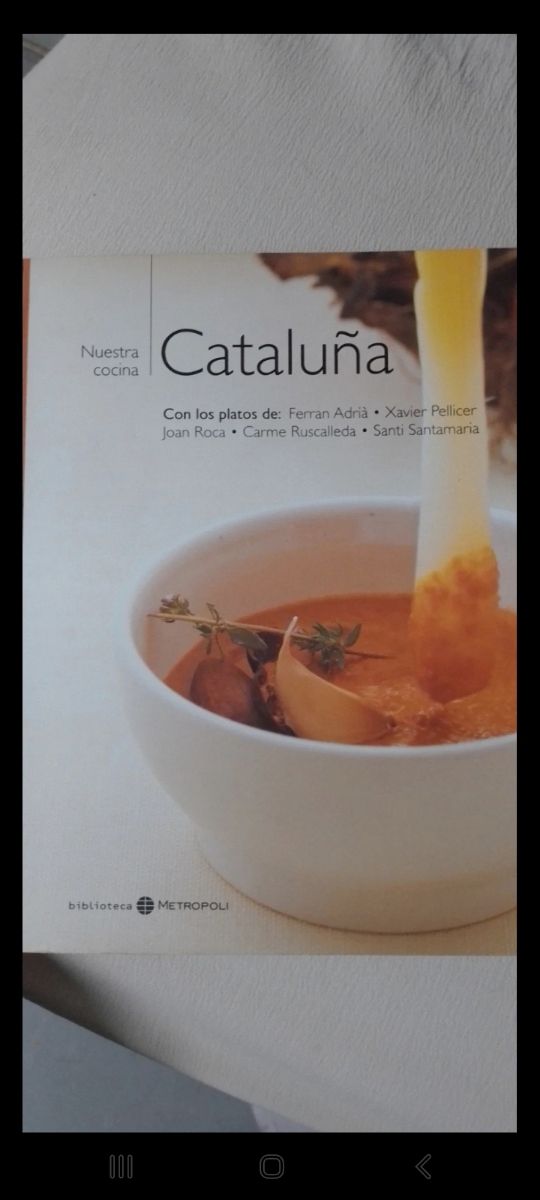 Libro de recetas de Cataluña