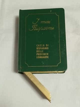 Salvadanaiolibro CassaRisparmio Provincie Lombarde