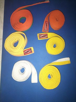 Cinturones artes marciales 