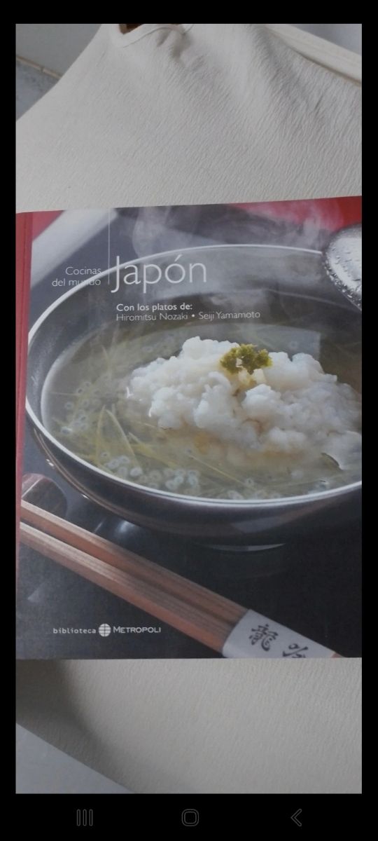 Libro de recetas de Japón