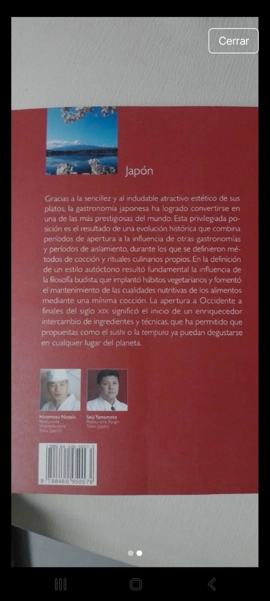Libro de recetas de Japón