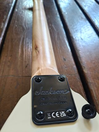 Js32 rr marfil wh guitarra eléctrica
