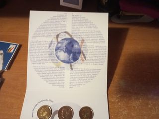 Cartera set monedas Bélgica 1996
