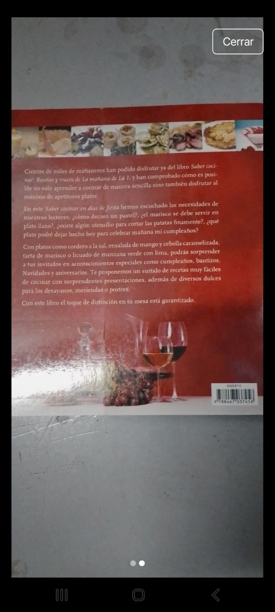 Libro de Saber cocinar