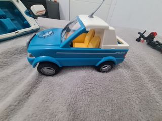 Coche, barca y remolque playmbobil