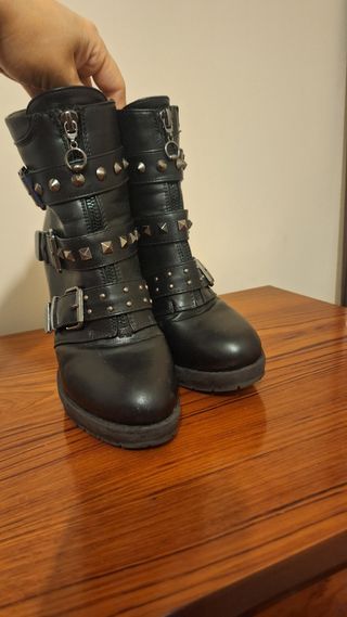 Botines tacón