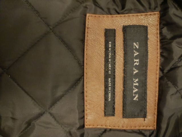 Cazadora Zara hombre talla M
