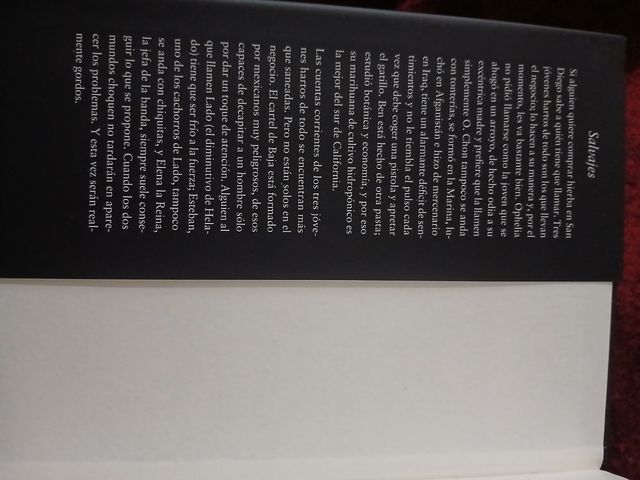 "Salvajes" de Don Winslow