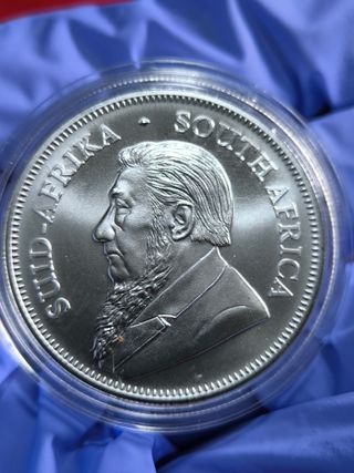Moneda 1 Onza Plata KRUGERRAND 2025