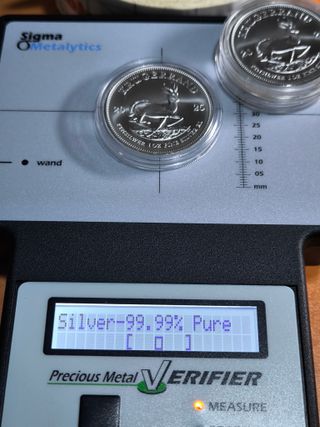 Moneda 1 Onza Plata KRUGERRAND 2025