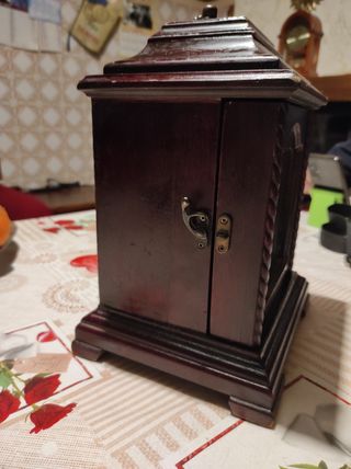 Orologio da tavolo portagioie vintage