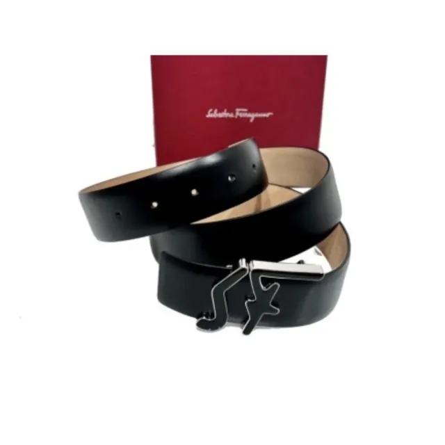 Cinturón Italiano Salvatore Ferragamo Hebilla SF