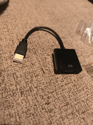 Cable HDMI a VGA 