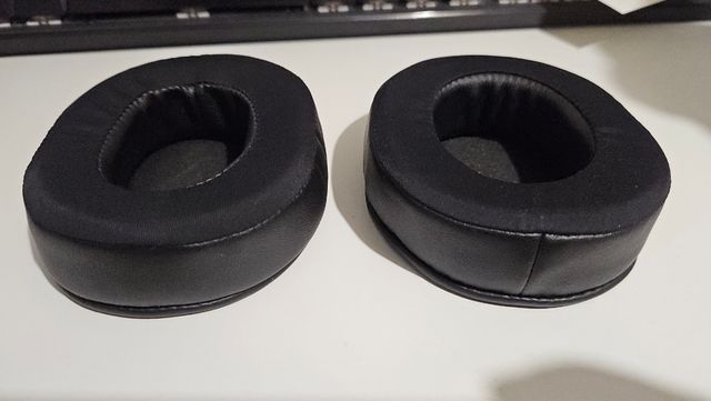 Orejeras auriculares gaming polipiel y tela