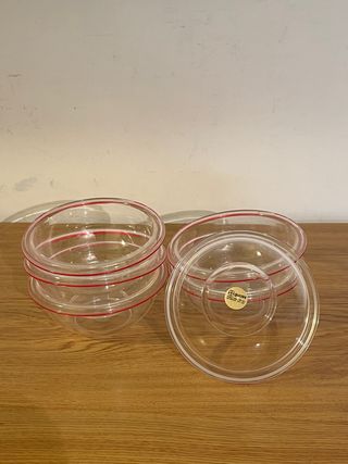 Guzzini 6 ciotole in plastica rigida