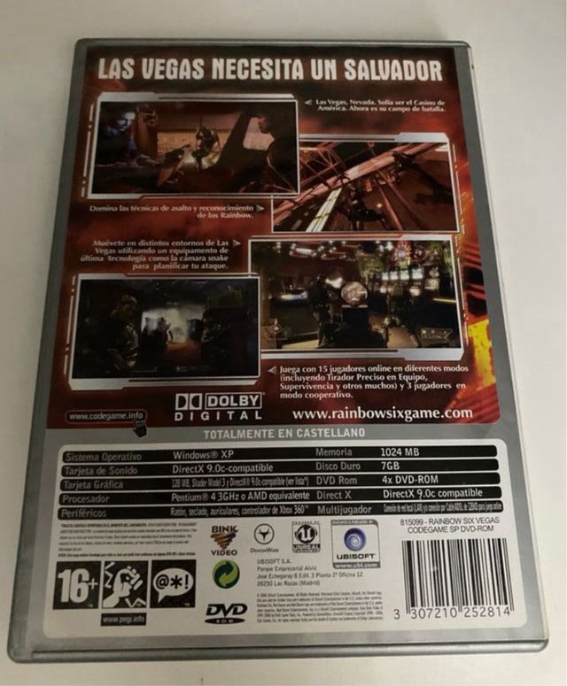 Tom Clancy's Rainbow Six Vegas PC