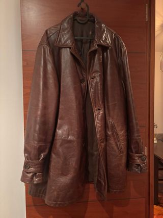 Cazadora de cuero