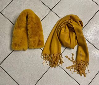 Sciarpa con ecopelliccia