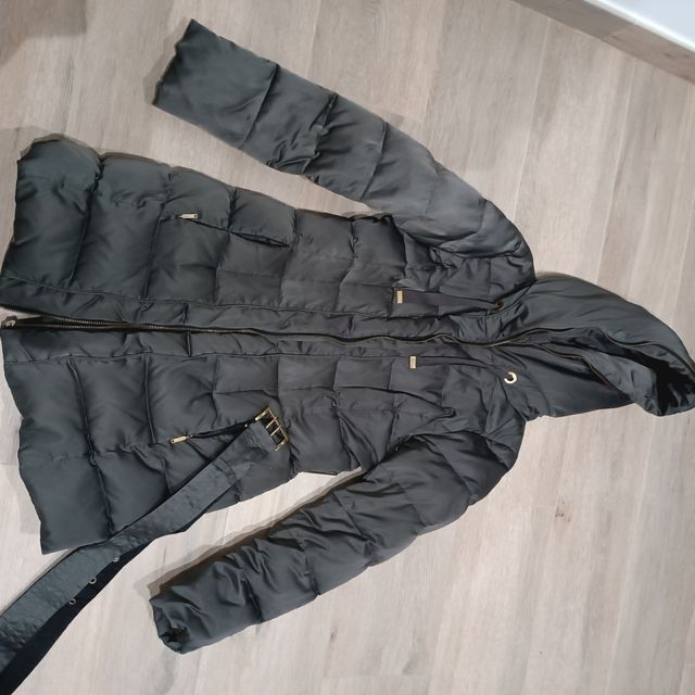 Plumífero largo Zara