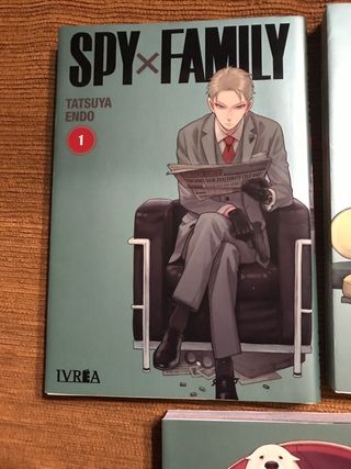 Lote 5 Libros Spy Family