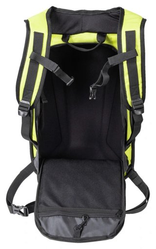 Mochila con carcasa moto