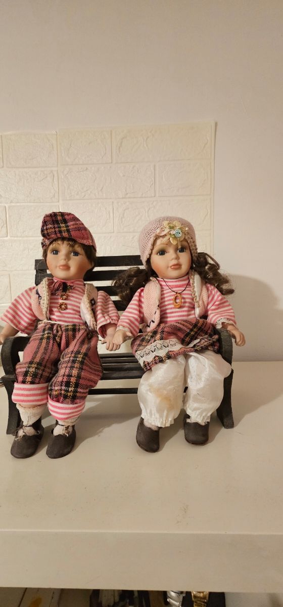 Muñecas antiguas de porcelana