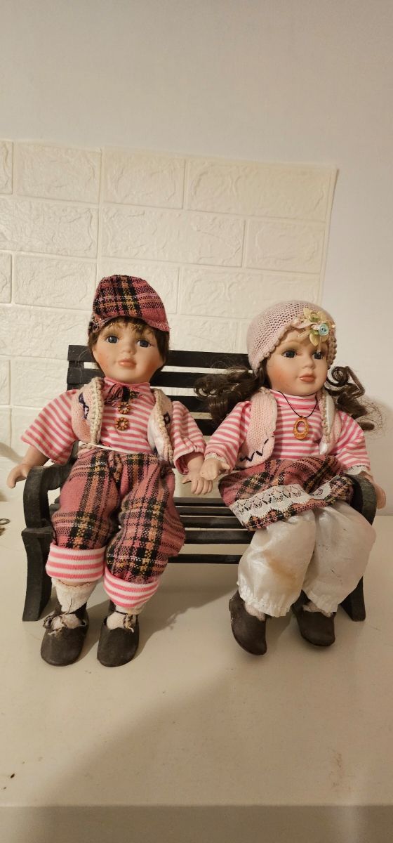 Muñecas antiguas de porcelana