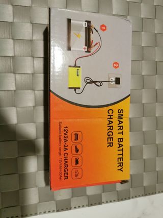 Cargador baterías de coche o moto