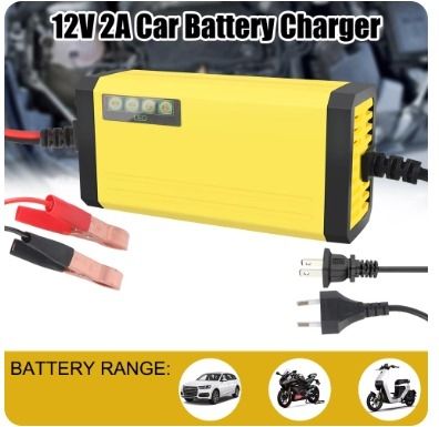 Cargador baterías de coche o moto