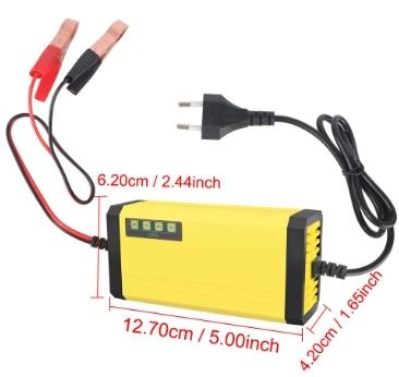 Cargador baterías de coche o moto