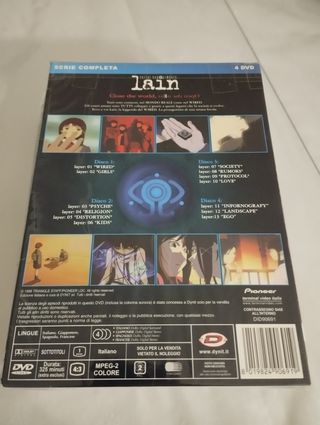 Serial Experiments Lain DVD