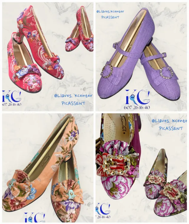 Confección Zapatos Fallera Nuevos