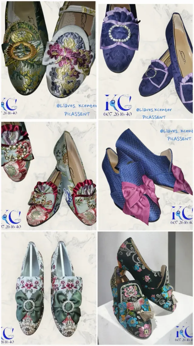 Confección Zapatos Fallera Nuevos