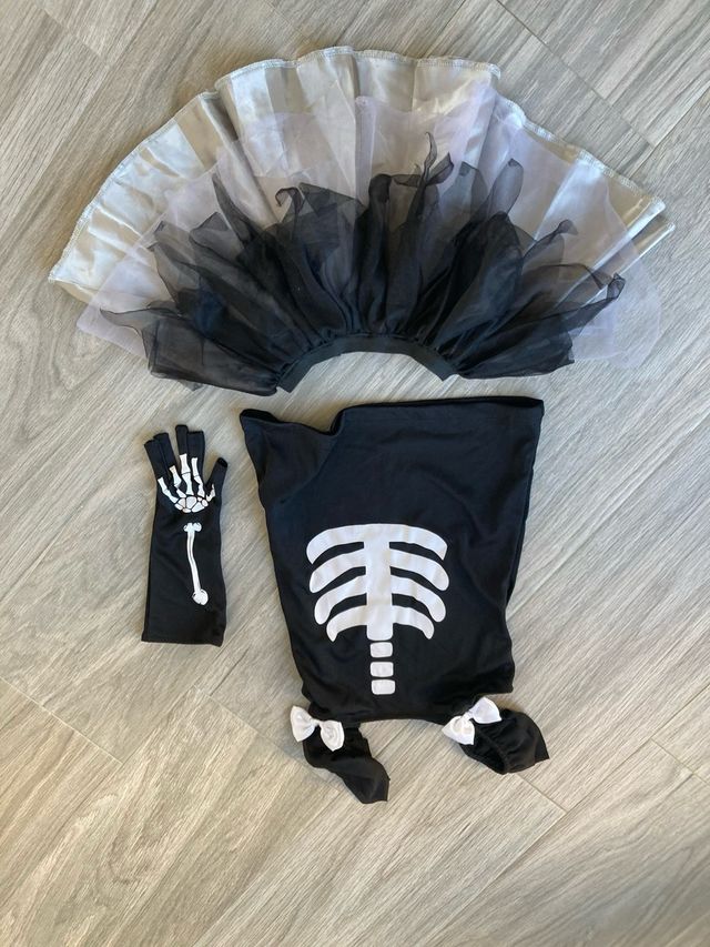 Diafraz esqueleto niña