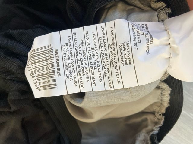 Diafraz esqueleto niña