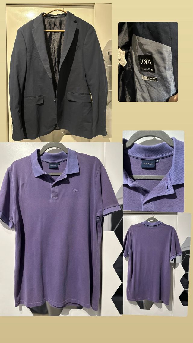 T-shirt polo e colletto