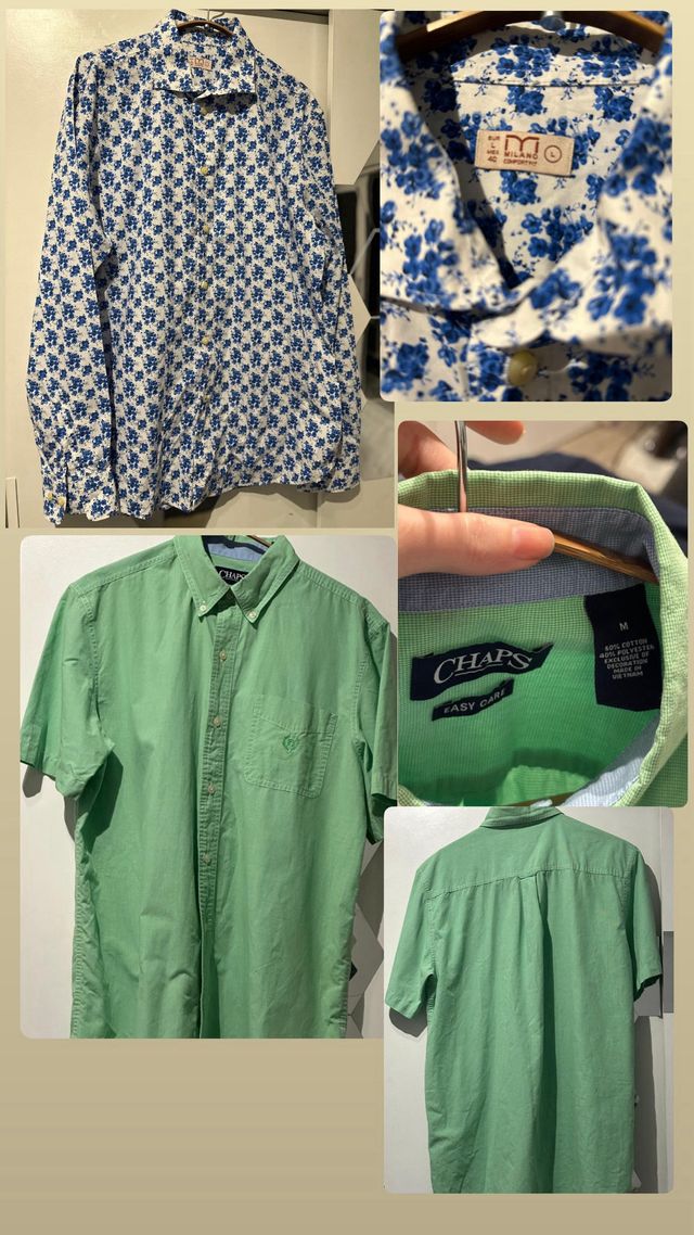 T-shirt polo e colletto