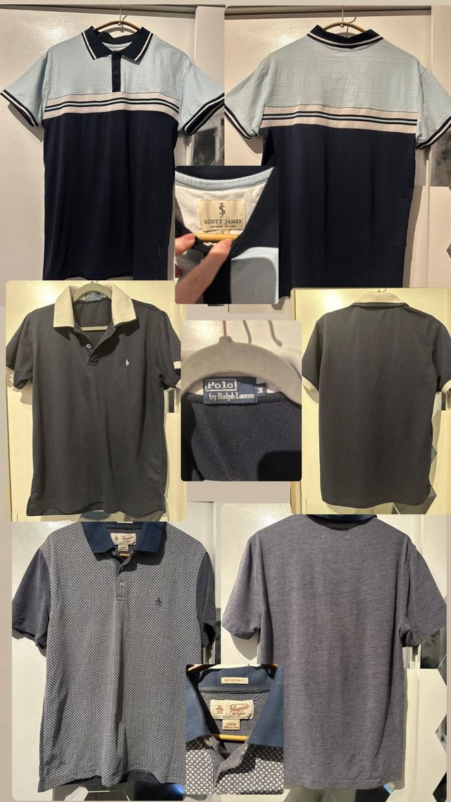 T-shirt polo e colletto