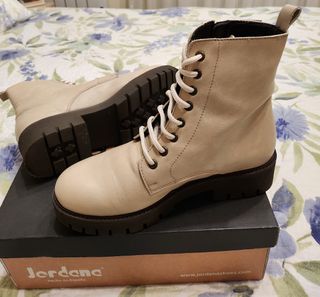 Botin de piel 